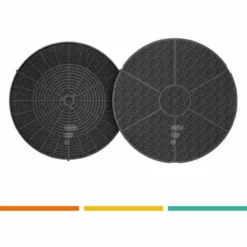 DE DIETRICH Elica CFC0038668 - Jeu De 2 Filtres à Charbon Actif Pour Hotte De Cuisine Elica (CFC0038668)