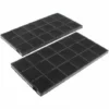 Filtre Charbon 288x145 Par 2 Pour Hotte De Dietrich -De Dietrich Soldes 12752776 1