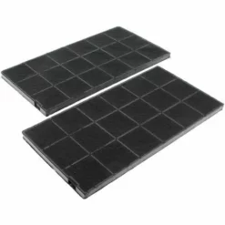 Filtre Charbon 288x145 Par 2 Pour Hotte De Dietrich