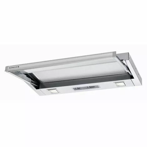 Hotte Télescopique 56cm 430m3/h - Dht1116x - De Dietrich - Inox 4 Hotte Télescopique 56cm 430m3/h - Dht1116x - De Dietrich - Inox – Image 2