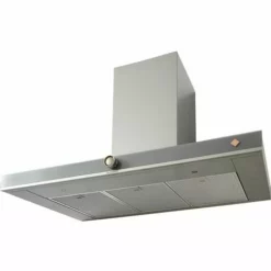 Hotte Décorative Murale 90cm 60db 394m3/h Inox/verre - Dhb7952g - De Dietrich - Inox