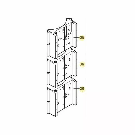 Module D'isolation Pour Cuve Solaire Pour Integration Des Modules Du Circuit De Chauffage Colis EC81 DE DIETRICH 89807201 5 Module D'isolation Pour Cuve Solaire Pour Integration Des Modules Du Circuit De Chauffage Colis EC81 DE DIETRICH 89807201 – Image 4