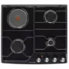 DE DIETRICH Table De Cuisson Mixte 3 Gaz Et 1 Electrique - Noir -De Dietrich Soldes 61159574 1