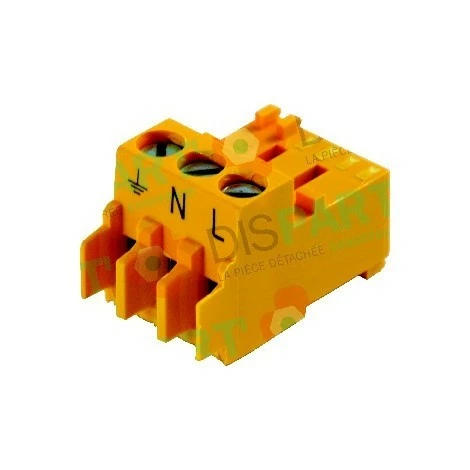 Connecteur RAST 5 3 Pts Pom A/vs DTG 130 ECONOX PLUS Réf. 300009074 DE DIETRICH, Connecteur, DTG 130 ECONOX PLUS 3 Connecteur RAST 5 3 Pts Pom A/vs DTG 130 ECONOX PLUS Réf. 300009074 DE DIETRICH, Connecteur, DTG 130 ECONOX PLUS